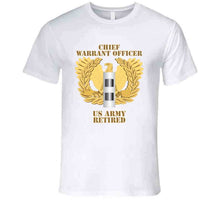 Load image into Gallery viewer, Army - Emblem - Warrant Officer - Cw2 - Retired T Shirt, Hoodie and Premium