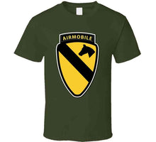 Load image into Gallery viewer, Army - 1st Cav W Airmobile Tab - T-Shirts - Classic