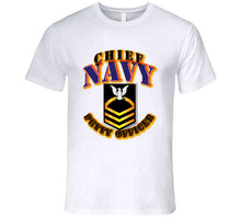 Load image into Gallery viewer, NAVY - Rank - E7 - CPO - T-Shirts - Premium