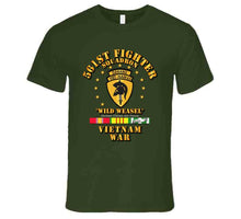 Load image into Gallery viewer, 561st Fighter Squadron - Vietnam War with Service Ribbons - T-Shirts - Premium