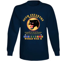 Load image into Gallery viewer, Army - 66th Infantry Div - Black Panther Div - Wwii W Ss Leopoldville W Eu Svc Long Sleeve Tee