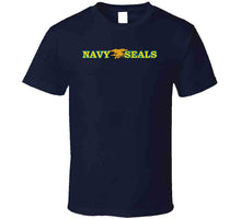 Load image into Gallery viewer, Navy - SOF - Navy Seals - Ribbon T Shirt - Classic