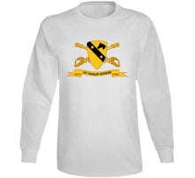 Load image into Gallery viewer, Army - 1st Cavalry Division W Br - Ribbon - Long Sleeve