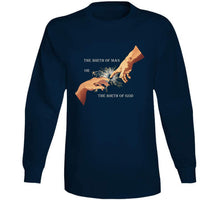Load image into Gallery viewer, The Birth Of Man Or God — The Hand of God | Long Sleeve | Military Heritage Collection