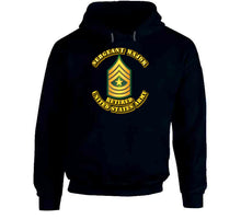 Load image into Gallery viewer, Sergeant Major - E9 - w Text - Retired - Hoodie
