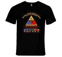 Load image into Gallery viewer, Army - 761st Tank Battalion - Black Panthers W Ssi Name Tape Wwii Eu Svc - T-Shirts - Premium