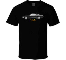 Load image into Gallery viewer, Vehicle - 65 Mustang - Midnight Black - T-Shirts - Classic