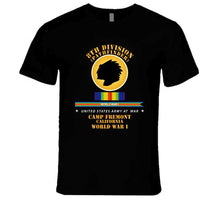 Load image into Gallery viewer, Army - 8th Infantry Division - Pathfinder W Wwi Svc - Streamer - T-Shirts - Premium
