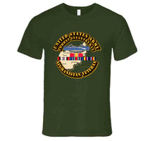 Load image into Gallery viewer, Combat Infantryman w Afghan SVC Ribbons T Shirt