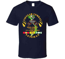 Load image into Gallery viewer, Vietnam Combat Veteran With H (Hotel) Company (CO), 75th Infantry Ranger - 1st Cavalry Division T Shirt, Hoodie and Premium