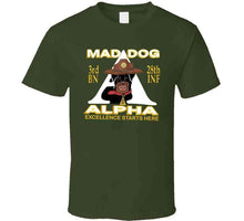 Load image into Gallery viewer, 3rd Bn 28th Inf -alpha - Mad Dog T Shirt