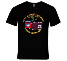 Load image into Gallery viewer, Army - 82nd Airborne Division, "All the way" with Beret and Mass Tactical Jump, 325th Infantry - T Shirt, Premium and Hoodie