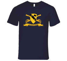 Load image into Gallery viewer, Army - 1st Cavalry Division W Br - Ribbon T Shirt - Premium
