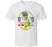 Load image into Gallery viewer, Army - Vietnam Combat Infantry Veteran W 173rd Airborne Bde Ssi V1 - T-Shirts - Classic
