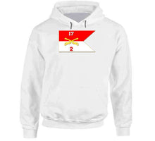 Load image into Gallery viewer, Army - 2rd Squadron, 17th Cavalry Guidon Long Sleeve T Shirt