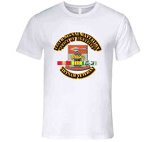 Load image into Gallery viewer, DUI - 125th Signal Battalion, "Voice of Lightning" with Vietnam Service Ribbons - T-Shirts - Premium