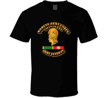 Load image into Gallery viewer, Womens Army Corps Vietnam Era - with National Defense Service Medal - WAC T Shirt - Classic