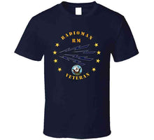 Load image into Gallery viewer, Navy - Radioman - Rm - Veteran Wo Bkgnd W Usn - T-Shirts - Classic