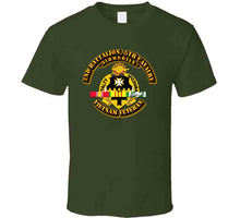 Load image into Gallery viewer, 2nd Battalion, 5th Cavalry w SVC Ribbon - T-Shirts - Classic