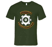 Load image into Gallery viewer, Navy - Rate - Engineman - T-Shirts - Premium