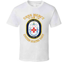 Load image into Gallery viewer, Usns Mercy (t-ah 19) - Crest X 300 T Shirt