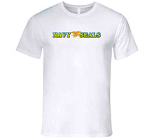 Load image into Gallery viewer, Navy - SOF - Navy Seals - Ribbon T Shirt - Premium