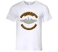Load image into Gallery viewer, Navy - Submarine Badge - Silver - T-Shirts - Premium