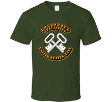 Load image into Gallery viewer, Navy - Rate - Logistics Specialist - T-SHIRTS - PREMIUM-
