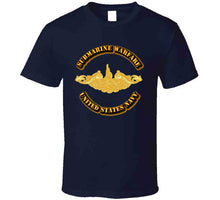Load image into Gallery viewer, Navy - Submarine Badge - Gold - T-Shirts - Classic