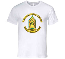 Load image into Gallery viewer, Command Sergeant Major - E9 - w Text - Retired - T-Shirts - Premium