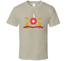 Load image into Gallery viewer, Army - 14th Field Artillery With Branch and Ribbon T Shirt - Classic