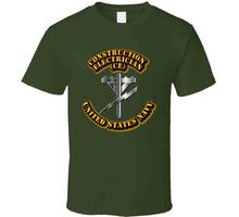Load image into Gallery viewer, Navy - Rate - Construction Electrician - T-Shirts - Classic