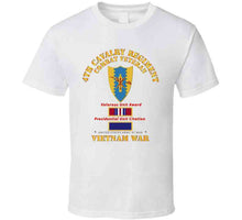 Load image into Gallery viewer, Army - 4th Cavalry Regiment, Vietnam War, Presidential Unit Citation and Valorous Unit Award - T Shirt, Premium and Hoodie