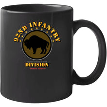 Load image into Gallery viewer, Army - 92nd Infantry Division - Buffalo Soldiers Classic T Shirt, Crewneck Sweatshirt, Hoodie, Long Sleeve, Mug
