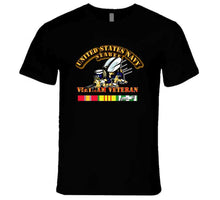 Load image into Gallery viewer, Navy - Seabee - Vietnam Veteran T Shirt, Hoodie and Long Sleeve Shirts