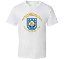 Load image into Gallery viewer, Army - 7th Infantry Regiment, Army Flash, (Cottenbailers) with Distinctive Unit Insignia - T-Shirts - Classic
