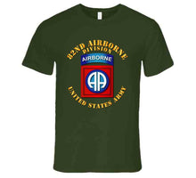 Load image into Gallery viewer, Army - 82nd Airborne Division - Ssi - Ver 2 T-Shirts - Premium