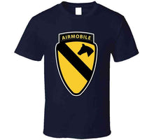 Load image into Gallery viewer, Army - 1st Cav W Airmobile Tab - T-Shirts - Classic