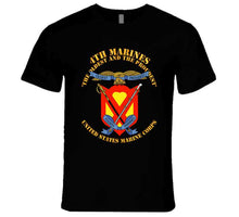 Load image into Gallery viewer, Usmc - 4th Marines Regiment, The Oldest And The Proudest - T Shirt, Premium and Hoodie