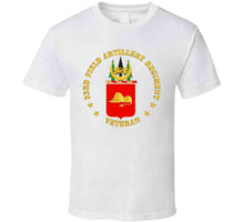 Load image into Gallery viewer, Army - Coa - 33rd Fa Regiment Regiment Veteran T Shirt - Classic