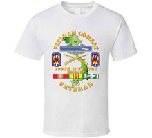 Load image into Gallery viewer, Army - Vietnam Combat, 199th Infantry Brigade, Veteran with Shoulder Sleeve Insignia - T Shirt, Premium and Hoodie