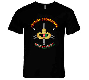 SOF - Special Operations - Afghanistan T Shirt