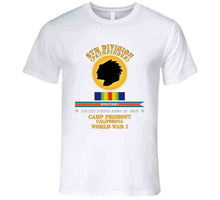 Load image into Gallery viewer, Army - 8th Infantry Division - Pathfinder W Wwi Svc - Streamer - T-Shirts - Premium
