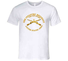 Load image into Gallery viewer, Army - 3rd Infantry Regiment, The Old Guard with Infantry Branch - T-Shirts - Premium