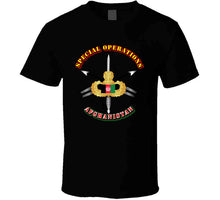 Load image into Gallery viewer, SOF - Special Operations - Afghanistan T Shirt