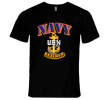 Load image into Gallery viewer, NAVY - CPO - Retired - T-Shirts - Premium