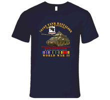 Load image into Gallery viewer, Army - 761st Tank Battalion - Black Panthers - W Tank Wwii Eu Svc T Shirt