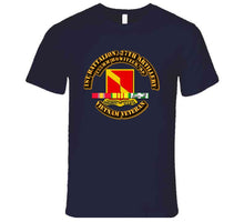 Load image into Gallery viewer, 1st Battalion, 27th Artillery, "155 Mm Howitzer, Sp" with Vietnam Service Ribbons - T Shirt, Premium and Hoodie