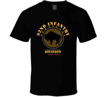 Load image into Gallery viewer, 92nd Infantry Division - Buffalo Soldiers T Shirt, Premium and Hoodie