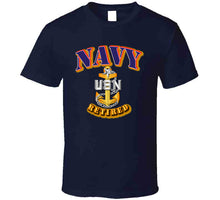 Load image into Gallery viewer, NAVY - SCPO - Retired - T-Shirts - Classic